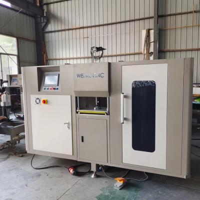China Porta de alumínio de alumínio automática da máquina de trituração 350mm do fim que faz a máquina à venda