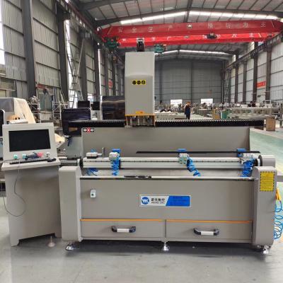 China Window Manufacturing Machines CNC Double Spindle Aluminum Drilling And Milling Machine Aluminum Window Machine for sale