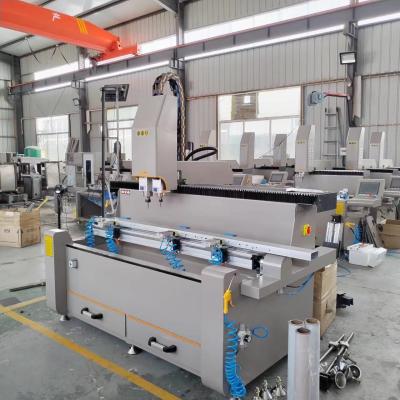 China 1500mm CNC Milling Drilling Machine For Aluminum Window Door Profile And Minimalist Furniture Such As Wine Cabinets for sale