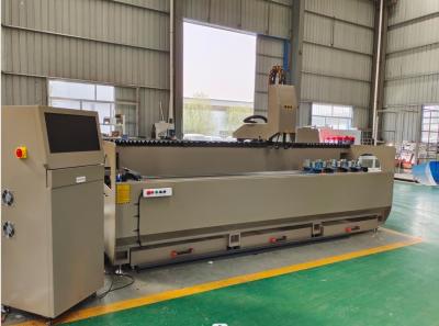 China 3200mm CNC Copy Router With Double Head  aluminium window door making machine for sale