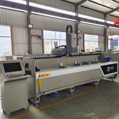 China 3000mm  3200mm CNC 3 Axes Aluminium Copy Router  Aluminium Milling Center With Table Flip for sale
