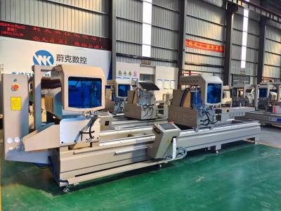 China Doorways Automatic Aluminum Cutting Machine Max Cutting Length 6000mm for sale