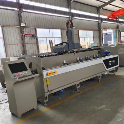 China Aluminium Cnc Drilling Milling Machine 3200mm Processing Length for sale