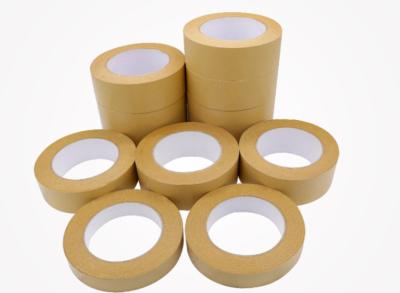 China Water Free Kraft Paper Adhesive Tape Roll Strong Laminated Custom Printed for sale