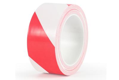 China Waterproof Sealing PVC Adhesive Tape Jumbo Roll Red White Non Adhesive for sale