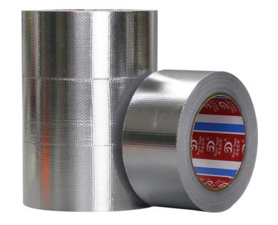 China Fiberglass Silver Aluminum Foil Tape Waterproof for sale