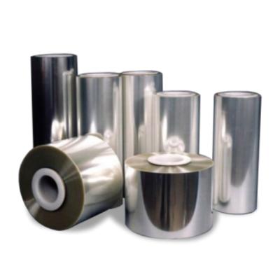 China Vacuum Metallized Bopp Aluminized Plastic Protective Film Roll For Food Packaging for sale