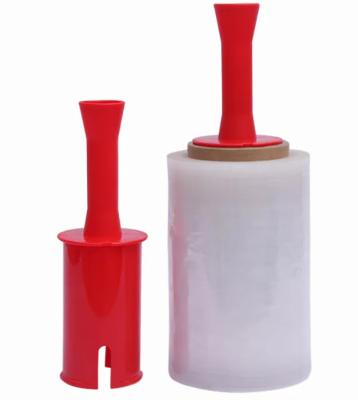 China Mini Stretch Wrap Film With Handle 5 Inch Plastic Stretch Film With Rotating Handles For Pallet Wrap à venda