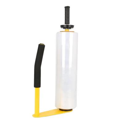 Chine Yellow Metal Multicolor Lightweight Durable Manual Stretch Film Handle Dispenser Holder For 16'' 18'' Stretch Film à vendre