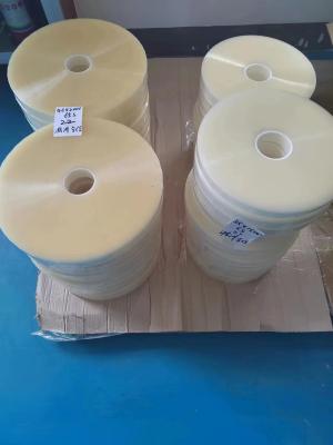 中国 透明で明確な色の粘着テープを詰めるBopp機械ロール ジャンボ ロールBopp 販売のため