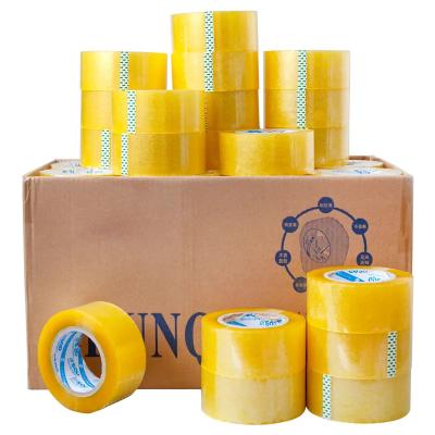 China 130 Yards BOPP Packing Tape 45 - 80 Mic Carton Box Packing for sale