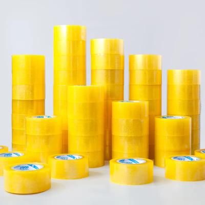 China Waterproof Transparent BOPP Packing Tape Strong Adhesive Packaging Tape for sale