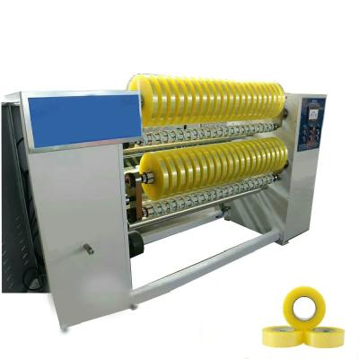 China 1000 - 4000mts Transparent BOPP Adhesive Tape BOPP Gum Tape Machine Roll for sale