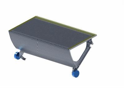 Chine Type 600 palette en aluminium d'intérieur d'escalator d'acier inoxydable du gris CNAS de palette à vendre