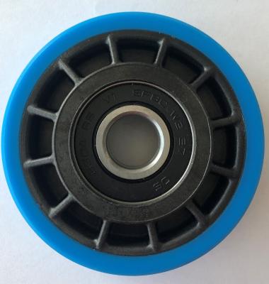 China Oil Hydrolysis Pin 17 Step Chain Roller 100x25 Hub Type Roller With Bearing 6303 for sale
