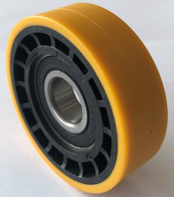 China Pin 20 Step Chain Roller 75x23.5 Hub Type Roller With Bearing 6204 for sale