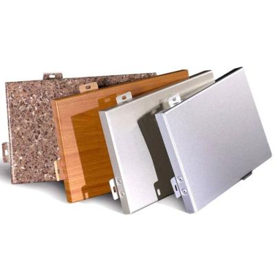 China 3mm Solid Aluminum Wall Panels / PVDF Coated Aluminium Sheets For Facade Envelope for sale