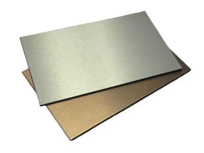 China Custom Aluminum Composite Plastic Panel , Aluminum Composite Sheet Wall Cladding for sale