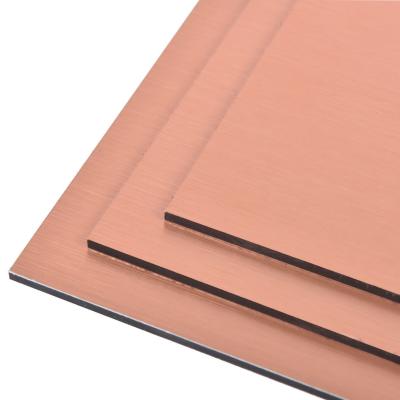 China Panel compuesto de aluminio de 3 mm, 4 mm y 5 mm, Panel compuesto de Alucobond en venta