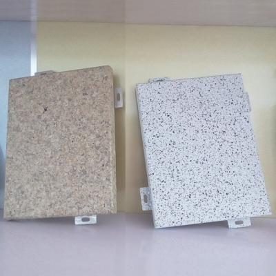 中国 石のようなアルミニウム壁パネル 酸性 オーダーメイドの装飾用 販売のため