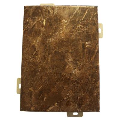 China Marble-like Color Customized Metal Aluminum Wall Panel for Interior wall covering and decoration for sale