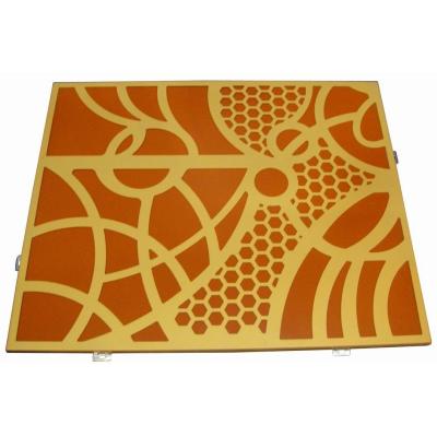 China Construction Customized Aluminum Panel 1mm-10mm With Laser Cut Engraved Patterns for sale