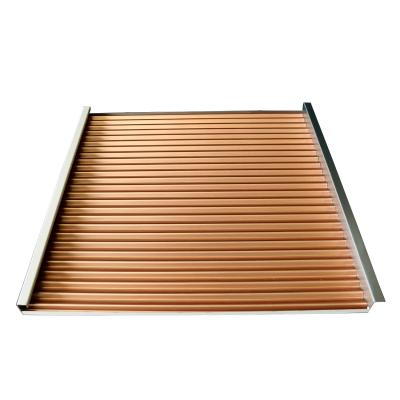 China Hojas de aluminio corrugado para techos reciclables, paneles de aluminio corrugado para techos en venta