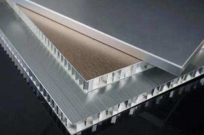 China Panel de sándwich de núcleo de panal de miel de aluminio de mármol 6 mm - 30 mm de espesor en venta