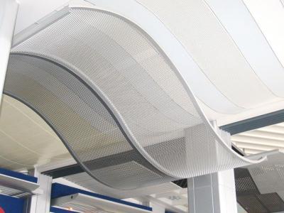 China Factory Price Aluminum Hyperbolic Solid Panel For Exterior Building Facade Curtain Wall en venta