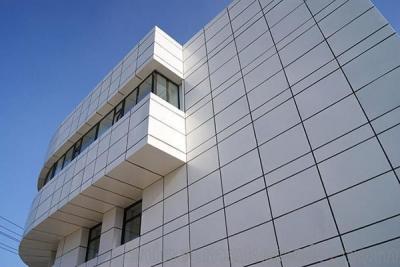 China Metal Curtain Wall Laser Cut Aluminium Veneer Panel Building Facade en venta