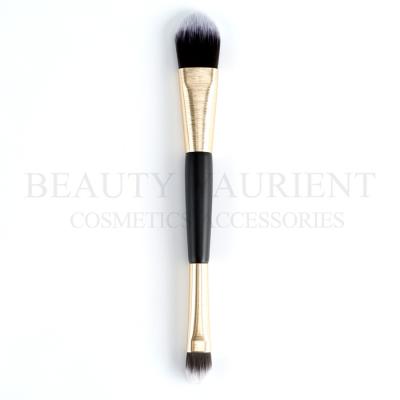 China ISO9001 ISO14000 Double Ended Makeup Brush Dual Ended Foundation And Concealer Brush for sale