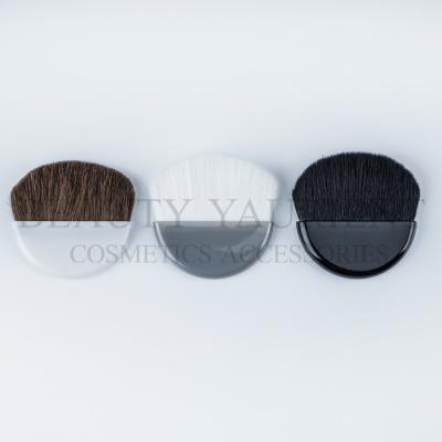 China Silkscreen Logo Plastic Base Compact Makeup Brush 30g Eco Friendly for sale