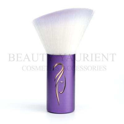 China SA8000 Single Side  Angled Contour Brush Synthetic Hair Long Kabuki Brush for sale