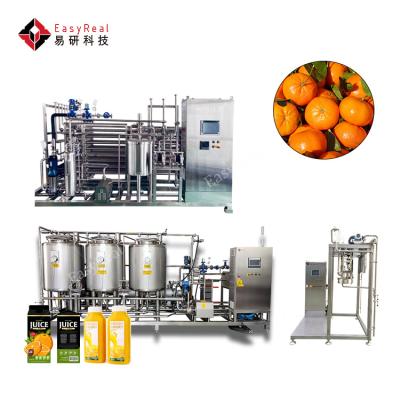 China Hot Selling Orange Lemon Juice Concentrate Production Machine Citrus Fruit Essential Oil Jam Pulp Processing Plant for sale