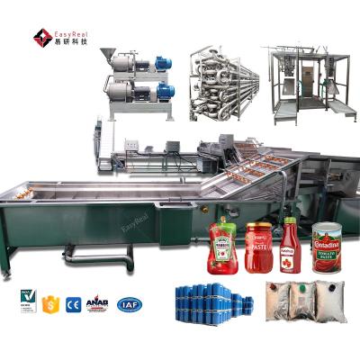 China Industrial Pure Hot and Cold Break Tomato Paste Maker Making Machine Processing Machinery Manufacturer for sale