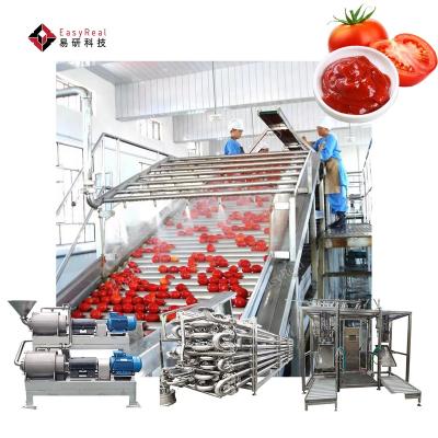 China Automatic Manual Tomato Juicer Plant and Tomato Sauce Standup Processing Machine Maker with High Proformance Cost for sale