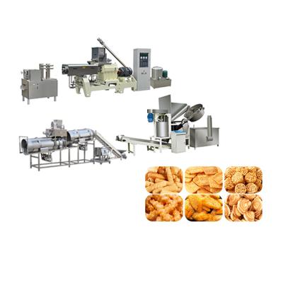 China Corn Ultron Snack Puffed Wheat Flour Making Machine Corn Puff Food Extruder Equipment Puffed Rice Cake Machine à venda