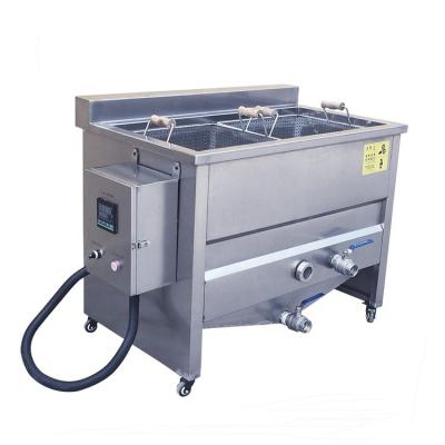 China Fast Temperature Rising Deep Fryer / Best Price High Efficient Adjustable Gas With Temperature Control for sale