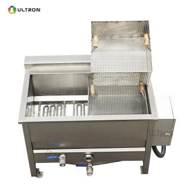 China Rapid Temperature Rising / Applicable Industries High Efficient Fast Delivery Farms Pressure Fryer Machine French Fries Making Machine for sale