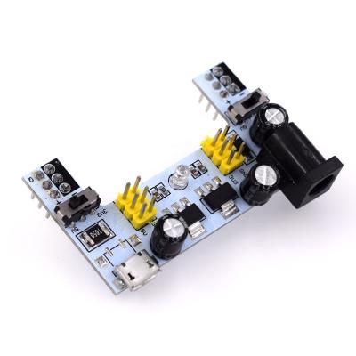 China USB White Breadboard Dedicated Power Supply Module 5V/3.3V DC Voltage Regulator Module Pcba Board for sale