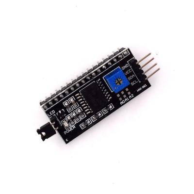 China Black Lcd Adapter Board LCD1602 IIC I2C Interface Module for sale