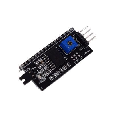 China 5V Black LCD1602 Adapter Board PCF8574 IIC/I2C Interface Module for sale