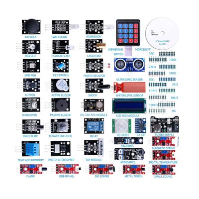 Китай Набор 37 стартера проекта Uno R3 MEGA2560 Arduino супер в 1 наборе модулей датчика продается