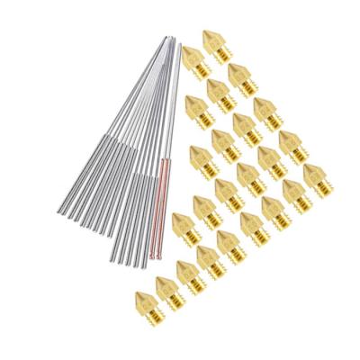 China Mk8 3d Printer Nozzle Cleaning Needle 0.15mm 0.25mm 0.5mm for sale