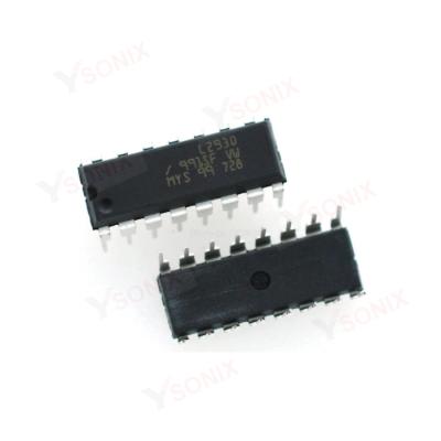 중국 L293 L293D 하락 DIP16 DIP-16 IC 모터 구동장치 드라이브칩 PAR 추진은 4시 4분 채널 모듈 IC 칩을 당깁니다 판매용