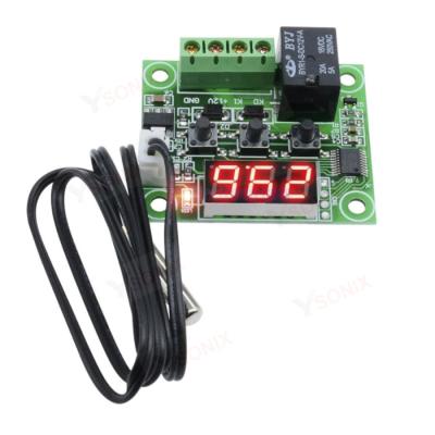 China DC12V W1209 Digital Temperature Controller Thermostat Module NTC Sensor for sale