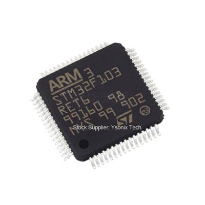 China STM32F103RET6 IC Electronic Components Microcontrollers Microprocessors STM32 Arm Cortex MCUs for sale