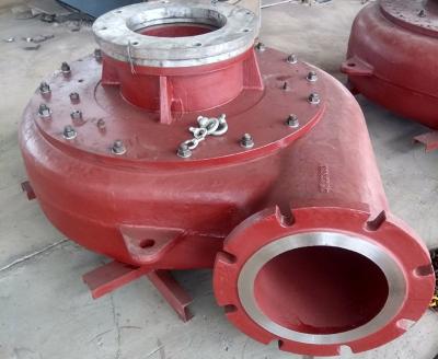 China High Performance Mining Slurry Pump Diesel Mud Pump Hard Metal / Rubber Matrial for sale