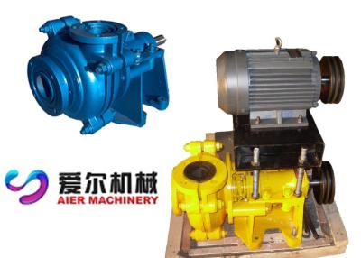 China One Stage Horizontal Slurry Pump Centrifugal With Interchangable Wet Parts for sale