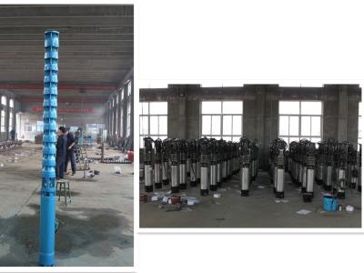 China Multistage Submersible Borehole Pumps For Mining Dewatering Easy Operation for sale